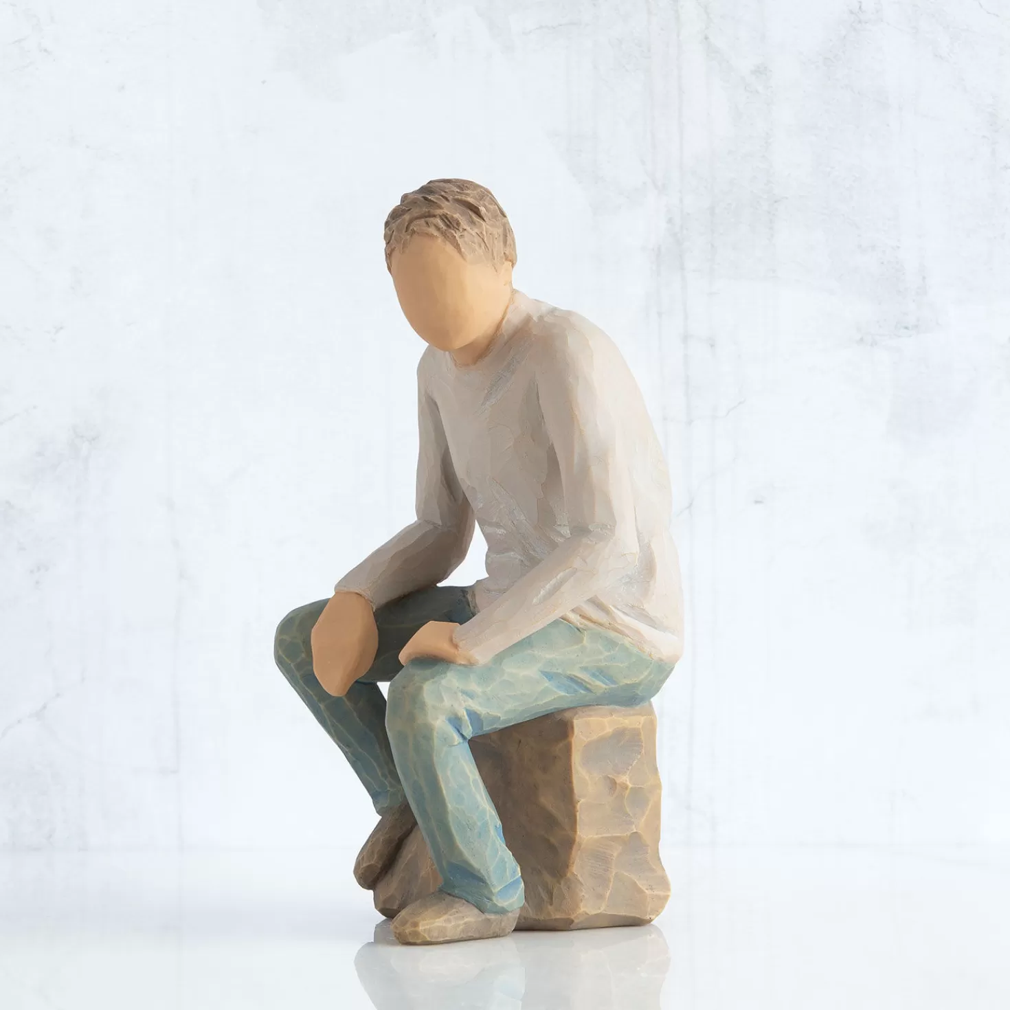 Fashion Willow Tree My Guy Figurine, 6" Encouragement
