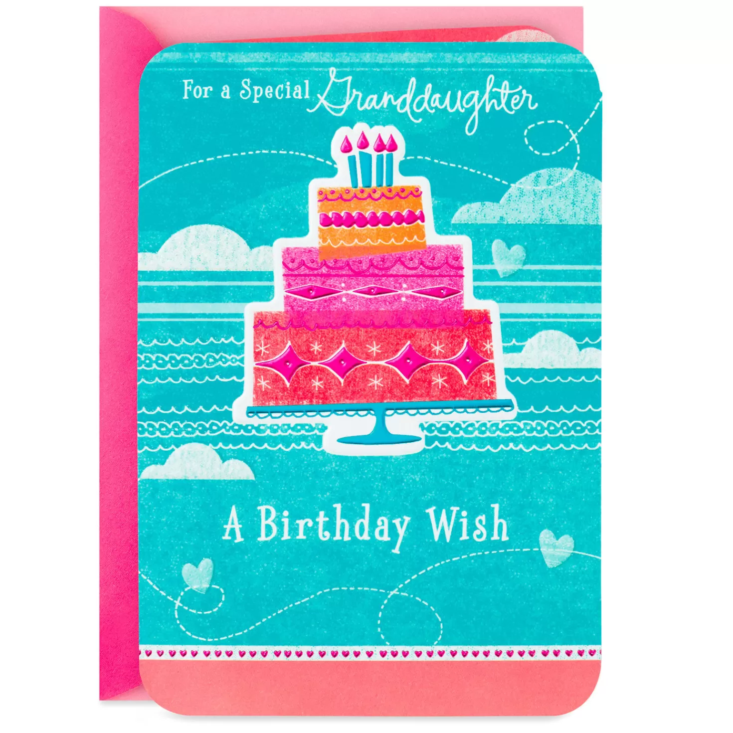 Birthday>Hallmark Wishes Come True Birthday Card For Granddaughter