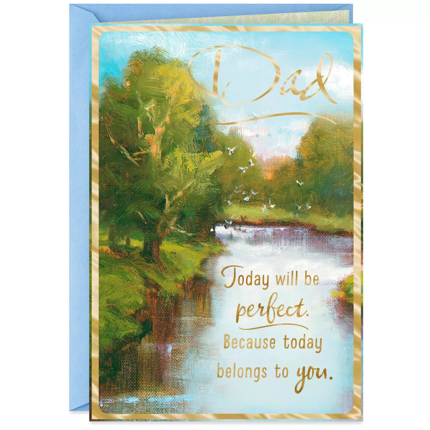 Birthday>Hallmark Wishes For A Perfect Day Birthday Card For Dad