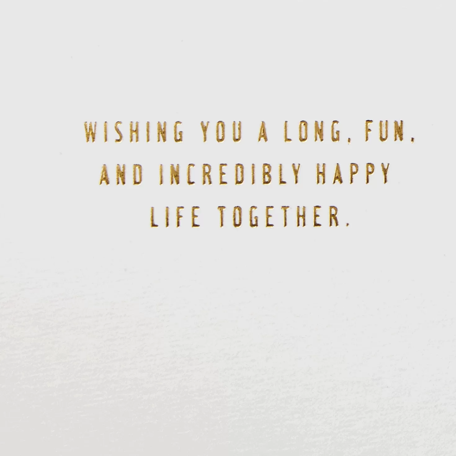 Sale Wishing You A Happy Life Together Wedding Card Wedding