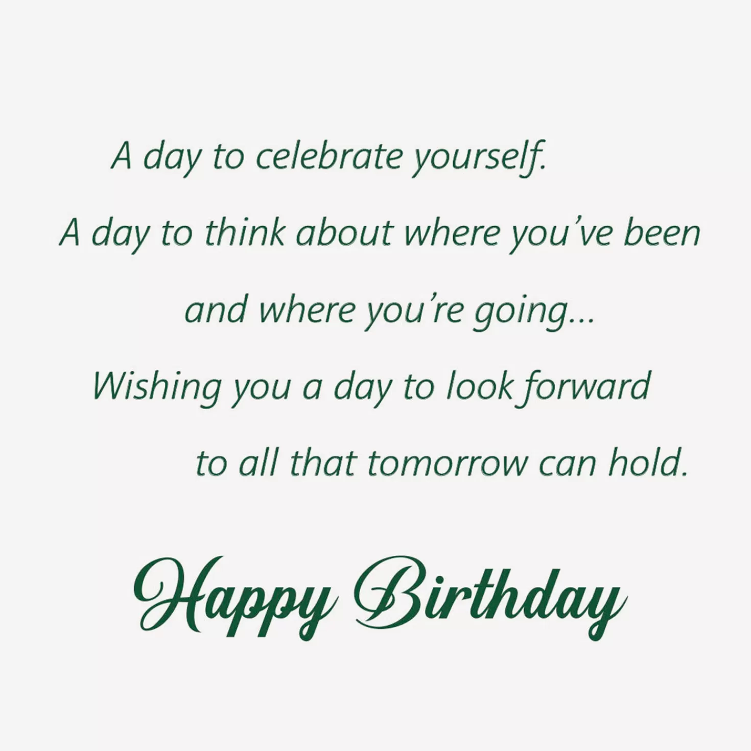 Birthday>Hallmark Wishing You A Perfect Day Birthday Card