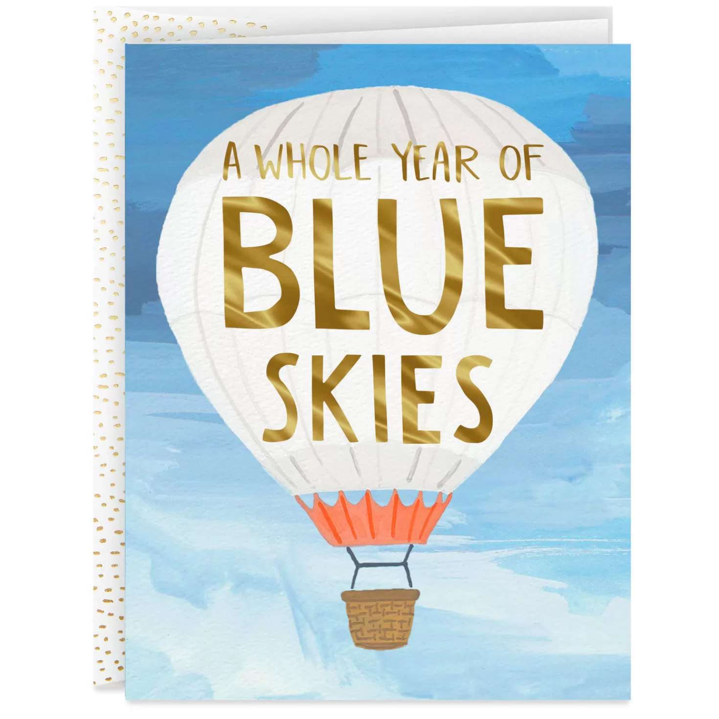 Birthday>Hallmark Wishing You A Year Of Blue Skies Birthday Card
