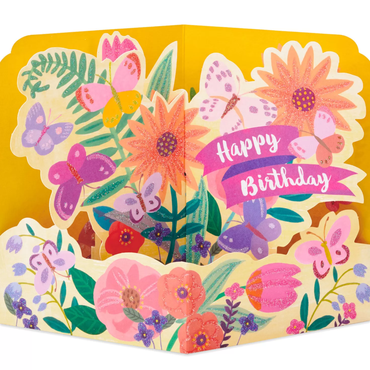 Birthday>Hallmark Wishing You Beautiful Moments 3D Pop-Up Birthday Card