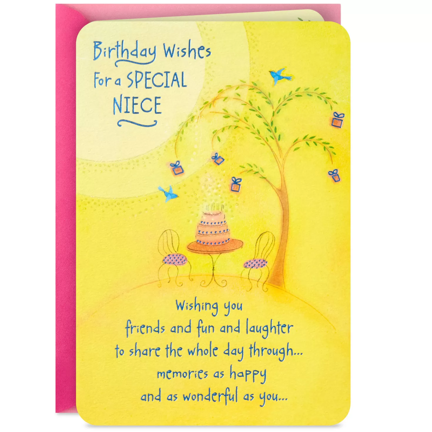 Birthday>Hallmark Wishing You Every Favorite Thing Birthday Card For Niece