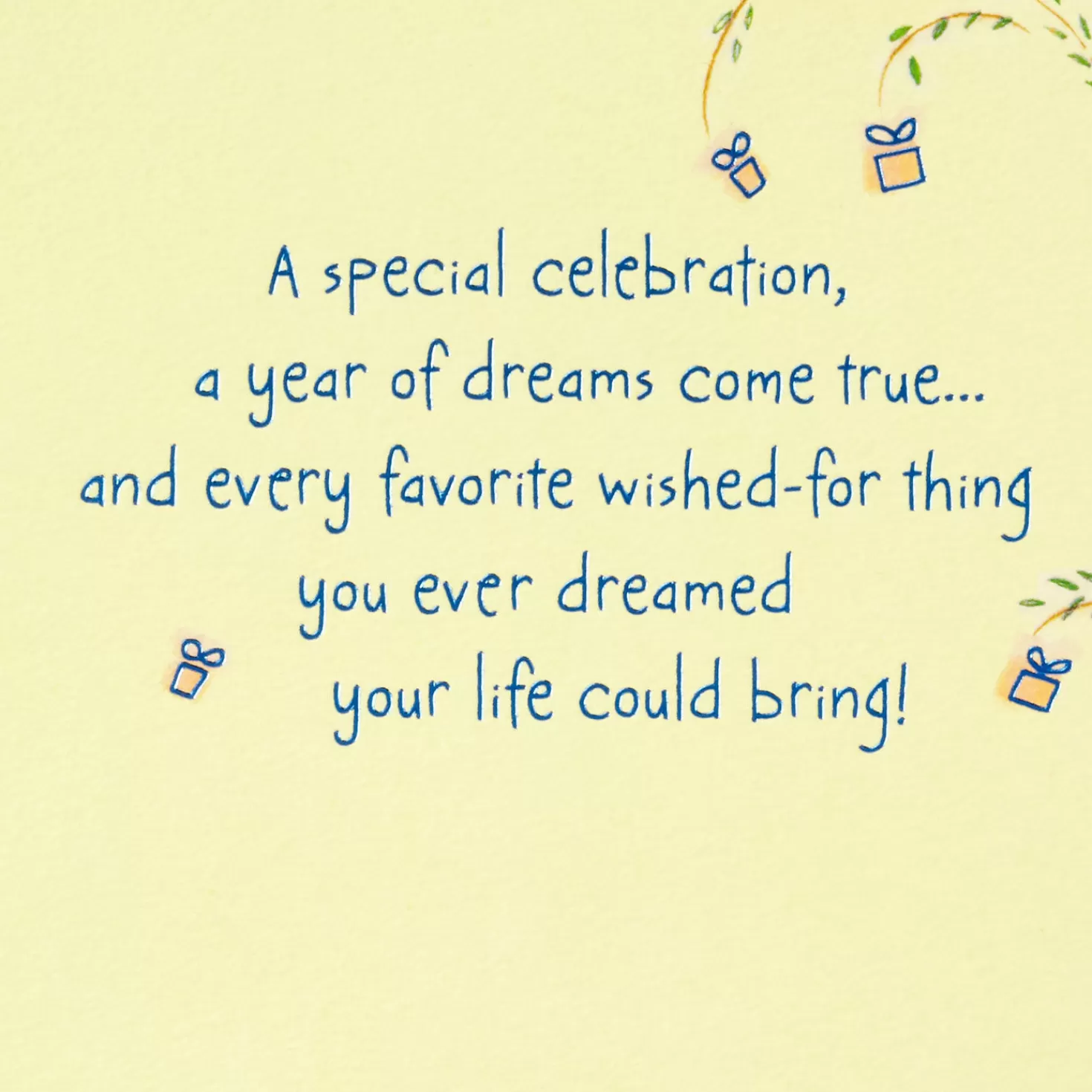 Birthday>Hallmark Wishing You Every Favorite Thing Birthday Card For Niece