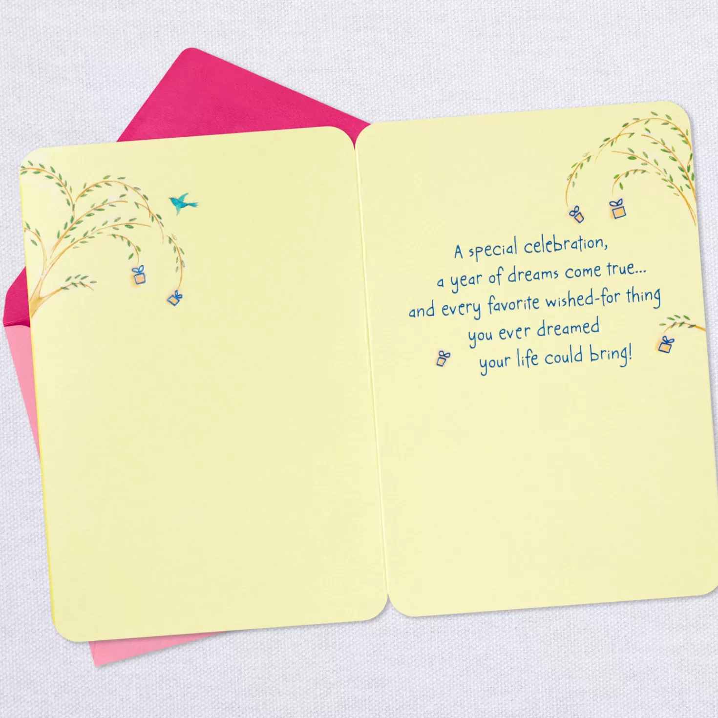 Birthday>Hallmark Wishing You Every Favorite Thing Birthday Card For Niece