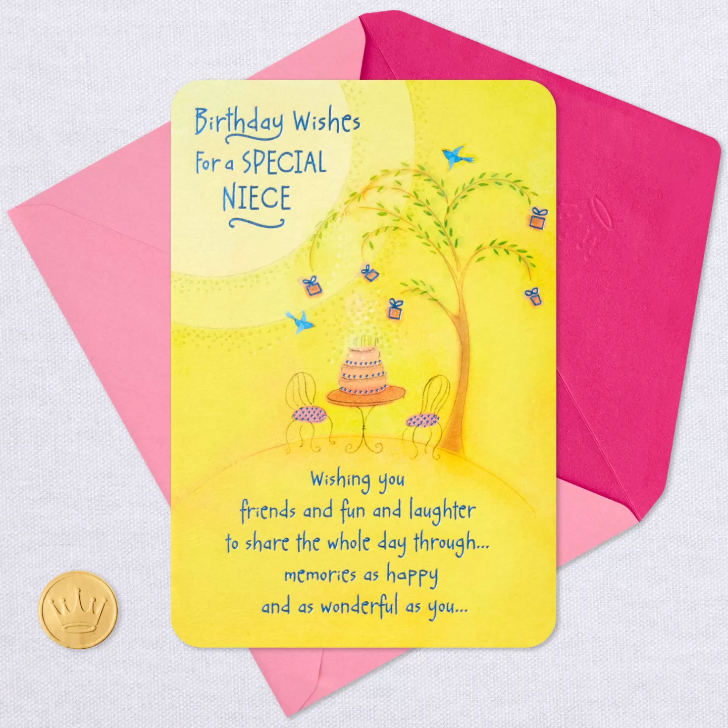Birthday>Hallmark Wishing You Every Favorite Thing Birthday Card For Niece