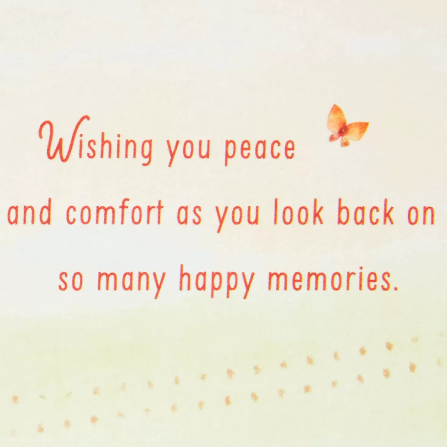 Discount Wishing You Peace And Comfort Sympathy Card For Loss Of Pet Sympathy