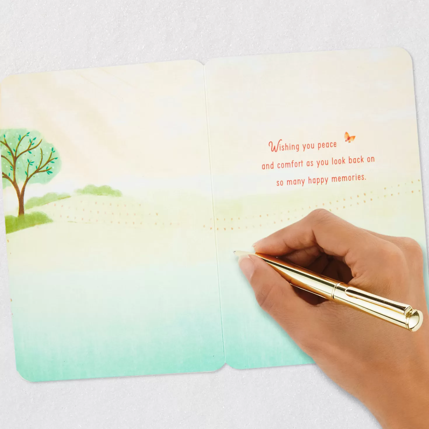 Discount Wishing You Peace And Comfort Sympathy Card For Loss Of Pet Sympathy