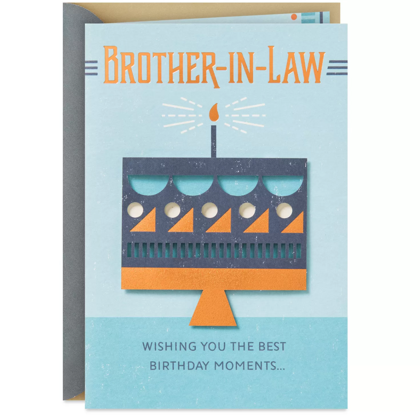 Birthday>Hallmark Wishing You The Best Moments Birthday Card For Brother-In-Law