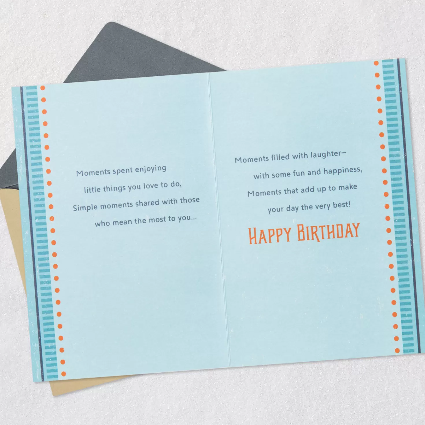 Birthday>Hallmark Wishing You The Best Moments Birthday Card For Brother-In-Law