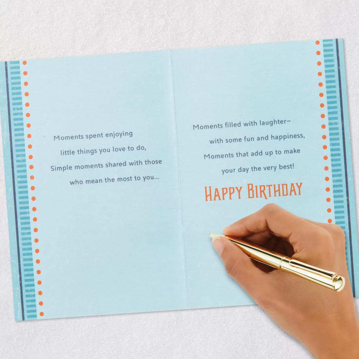 Birthday>Hallmark Wishing You The Best Moments Birthday Card For Brother-In-Law