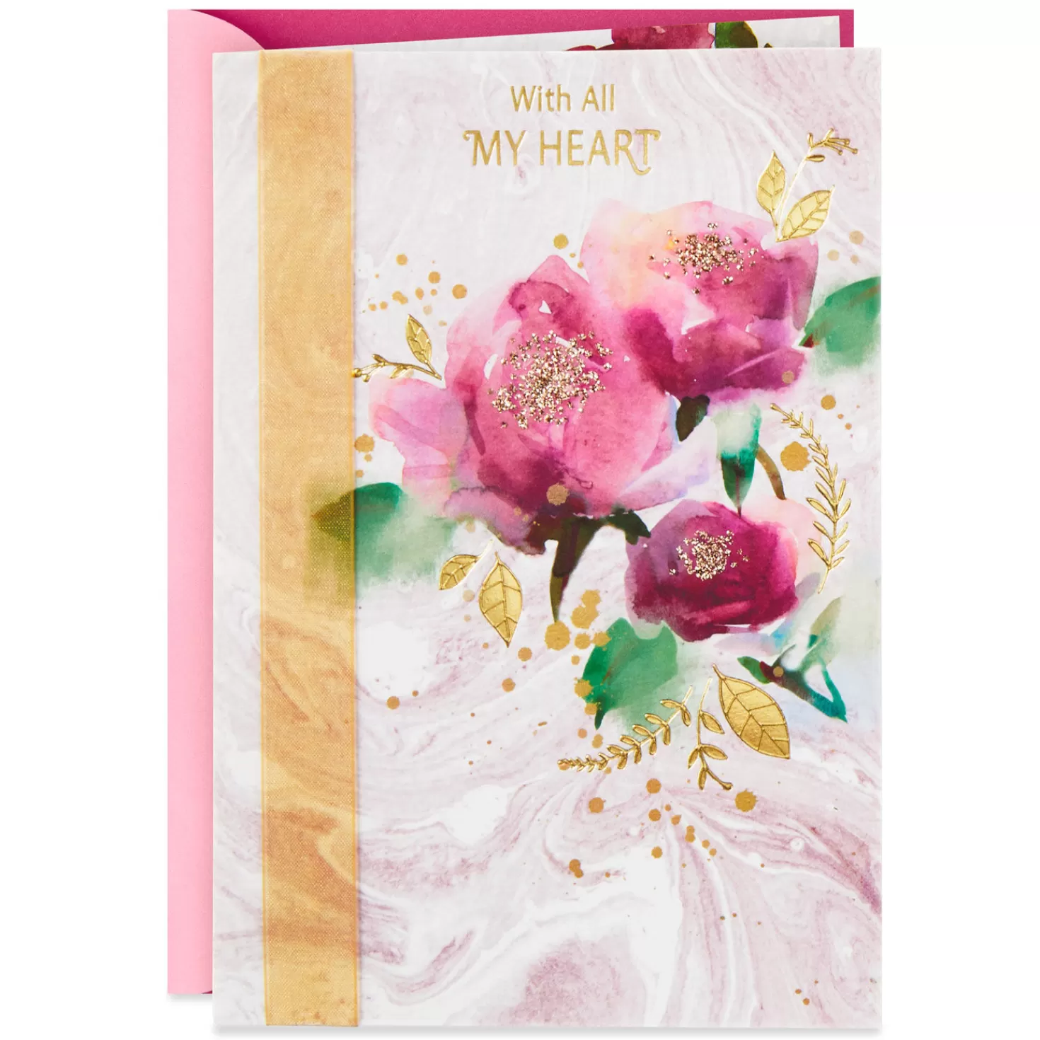 Birthday>Hallmark With All My Heart Romantic Birthday Card
