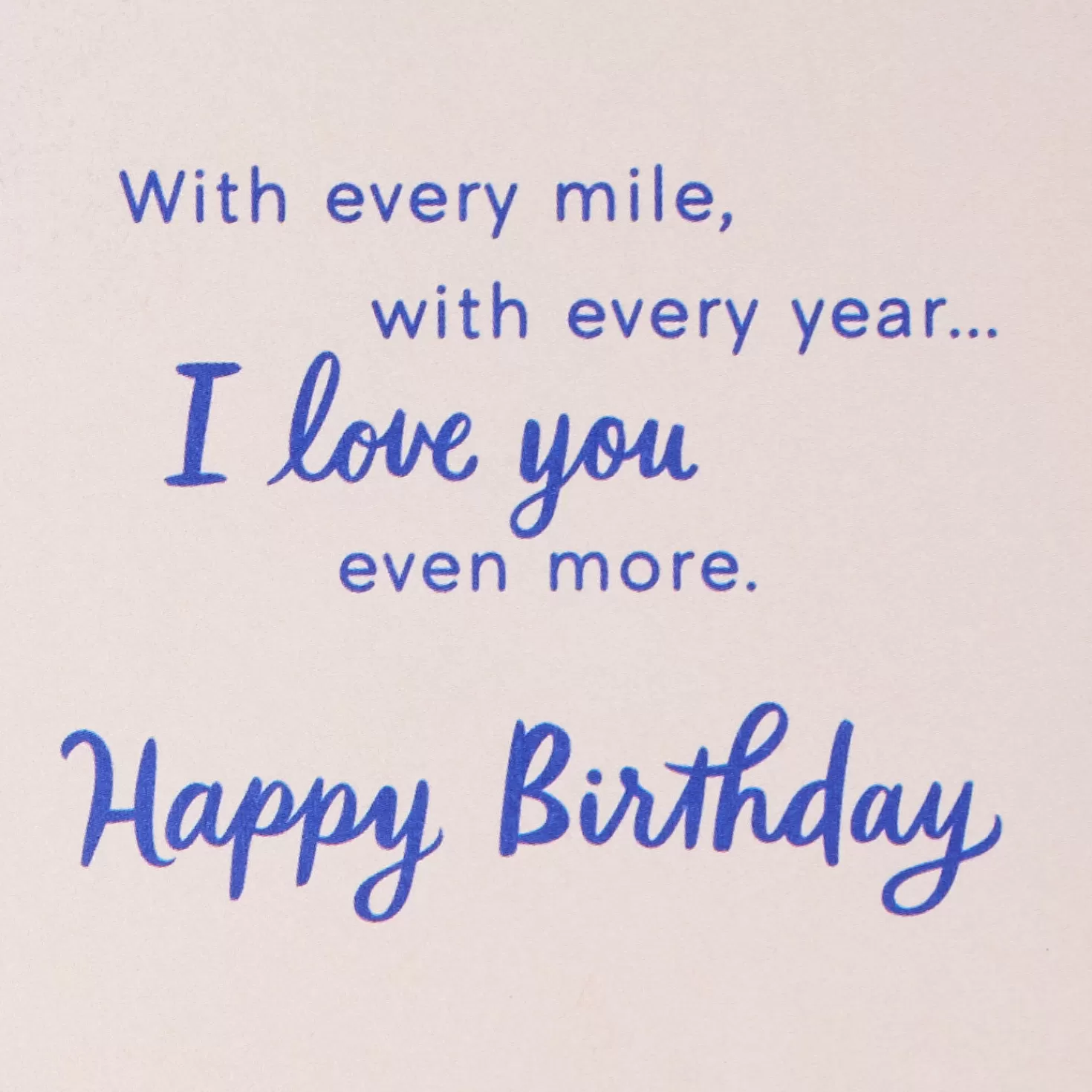 Birthday>Hallmark With Every Year I Love You Even More Romantic Birthday Card