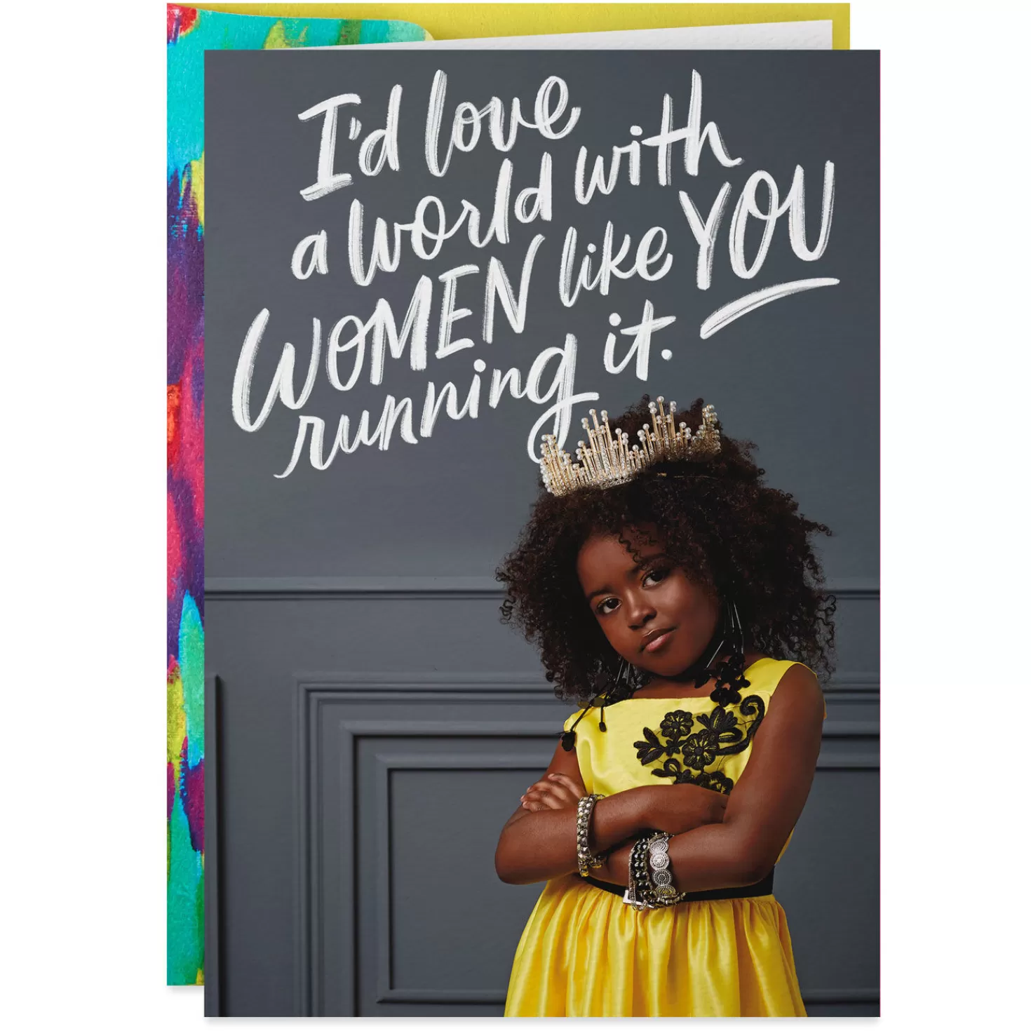 Outlet Women Like You Need To Run The World Blank Card For Her Encouragement