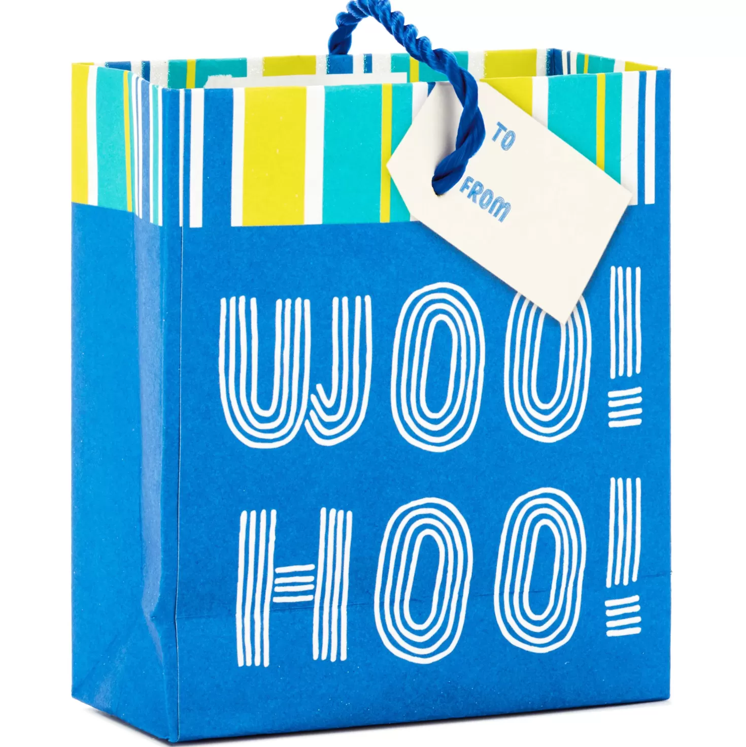 Birthday>Hallmark Woo Hoo Gift Card Holder Mini Bag, 4.5"