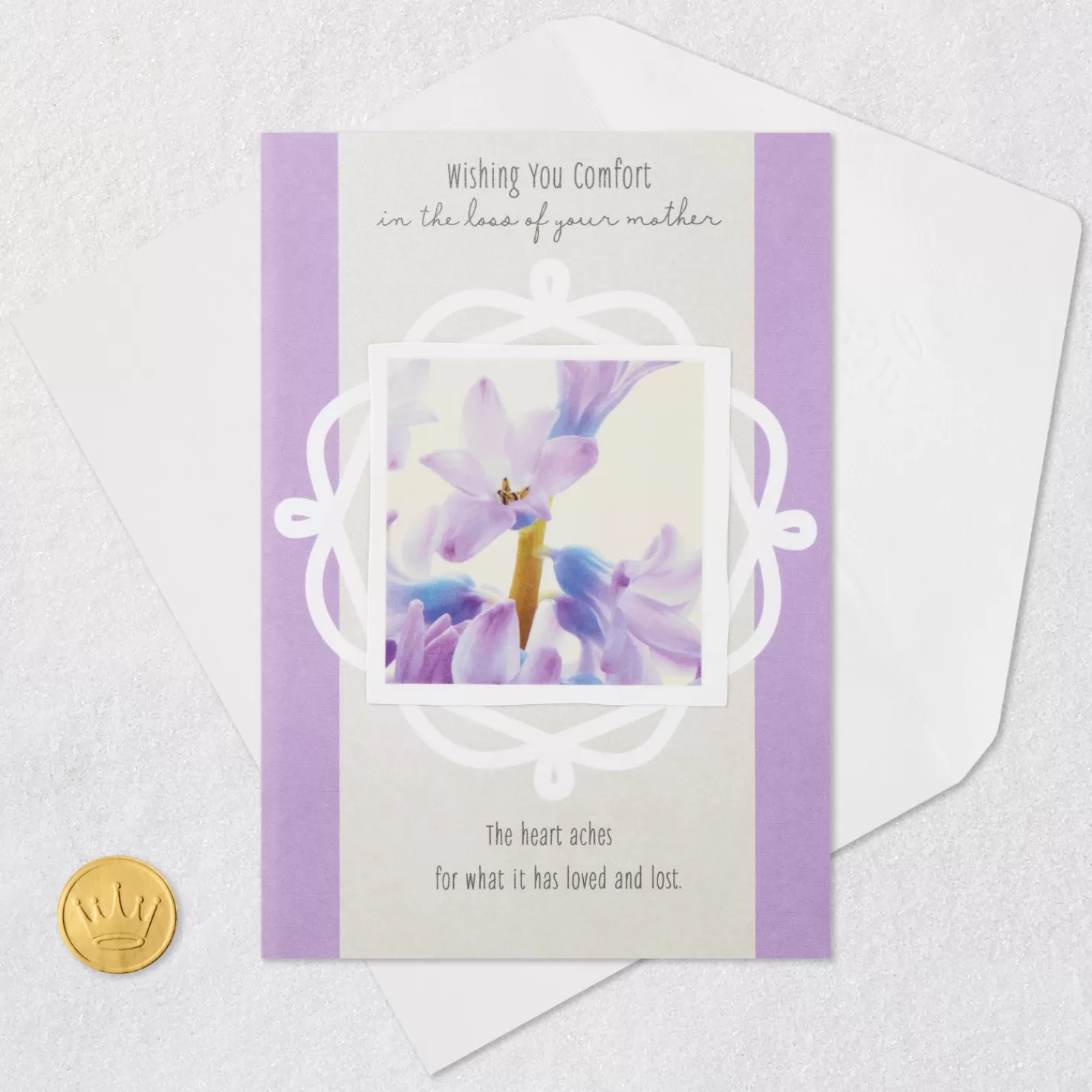 Clearance Wrap Yourself In Memories Of Her Sympathy Card For Loss Of Mother Sympathy