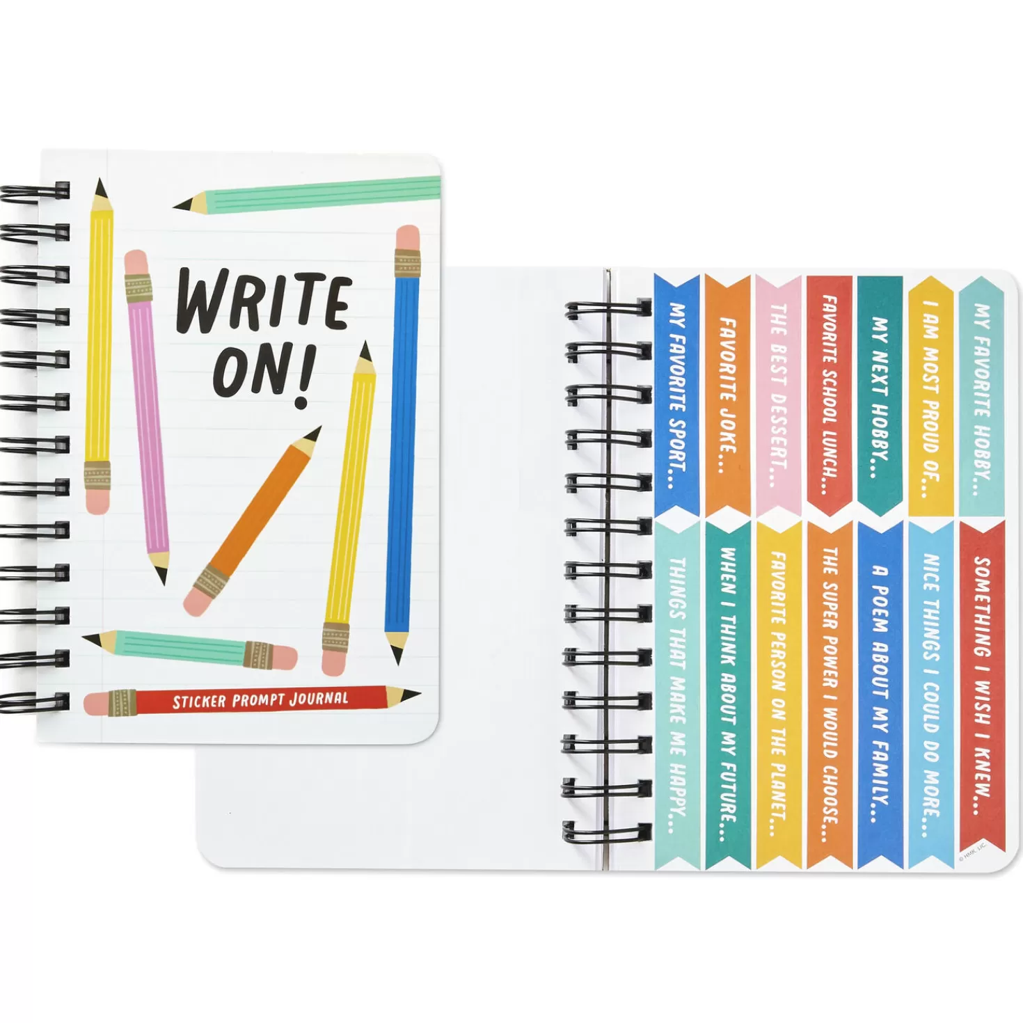 New Write On! Prompted Journal With Stickers Back To School