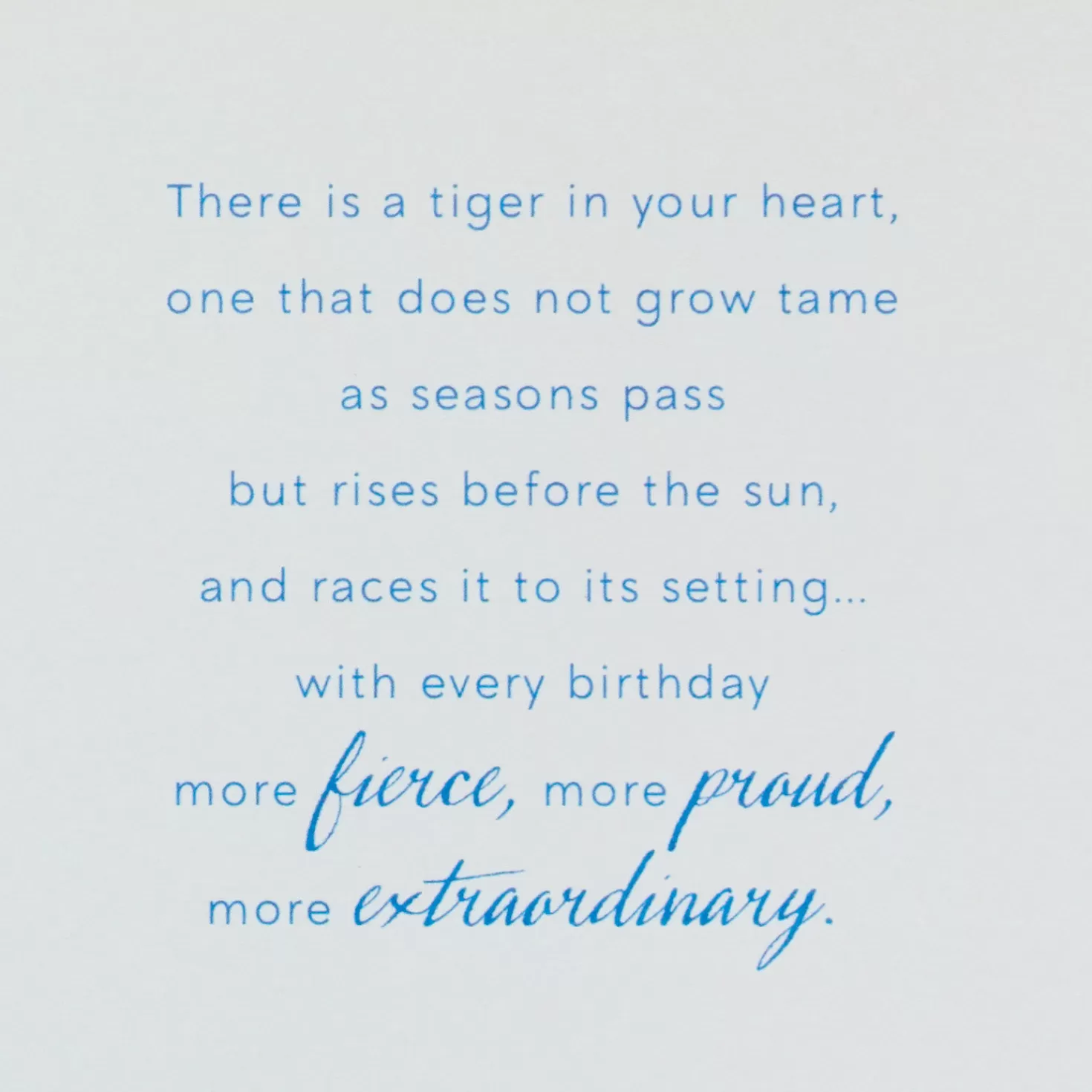 Birthday>Hallmark Year Of The Tiger Chinese Zodiac Birthday Card