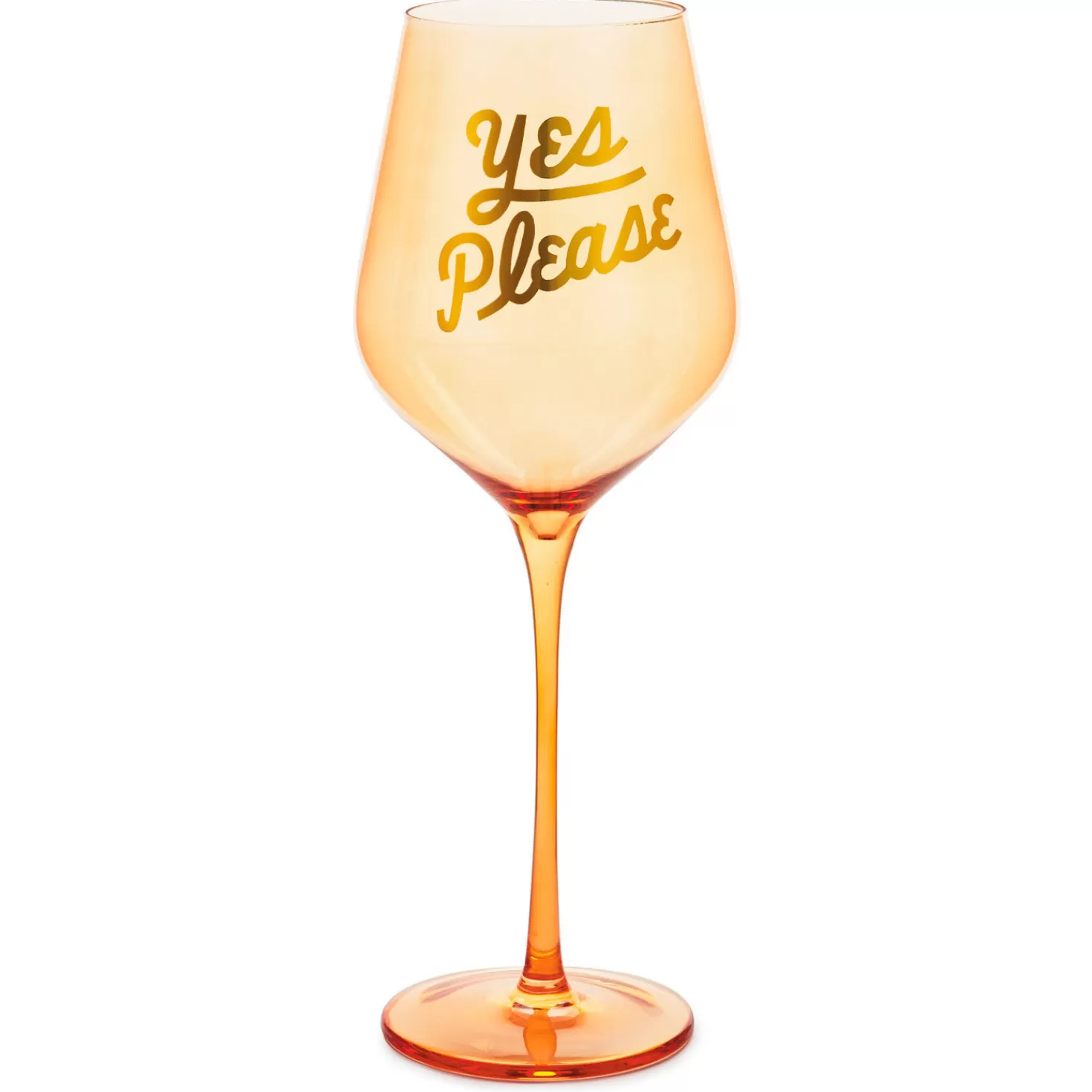Online Yes Please Wine Glass, 19.27 Oz. Retirement