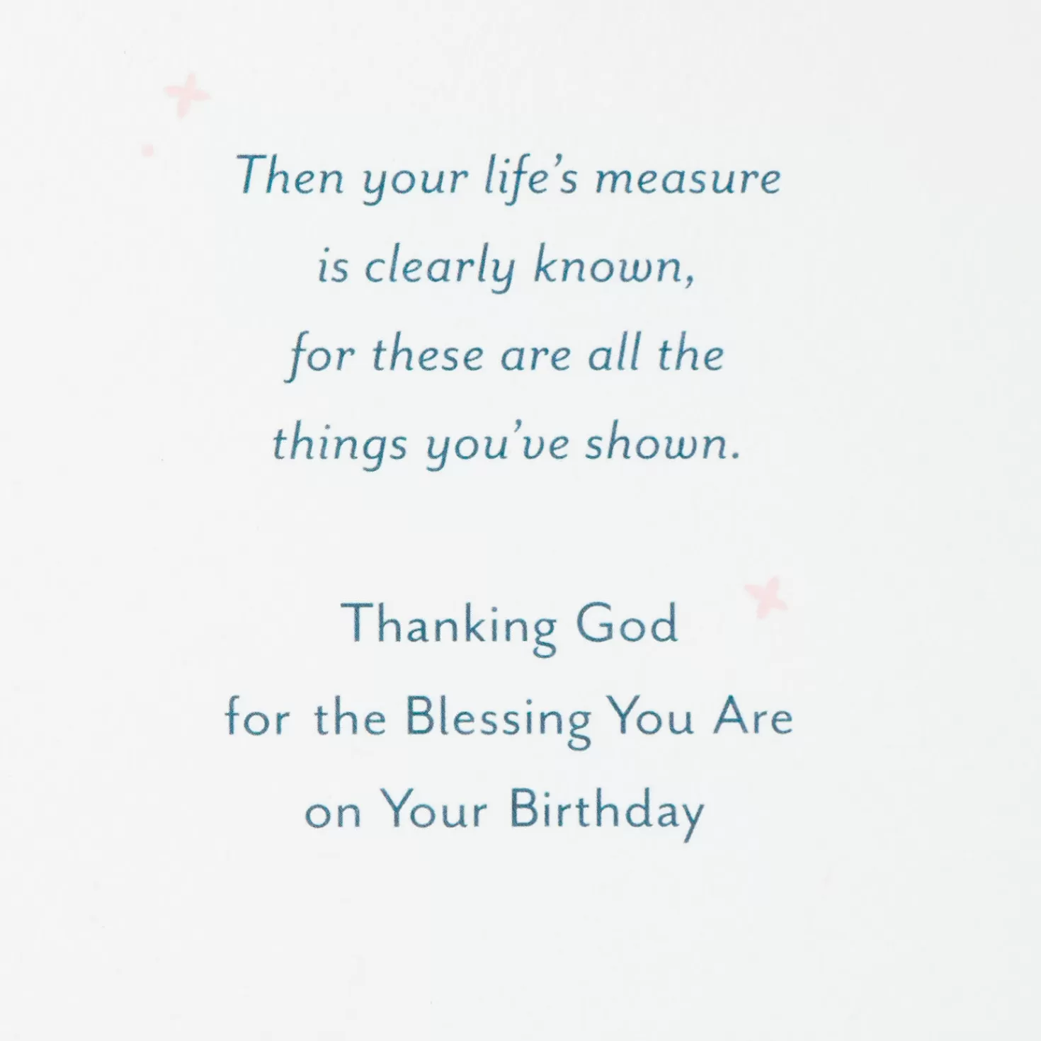 Birthday>Hallmark You Are A Blessing Religious Birthday Card