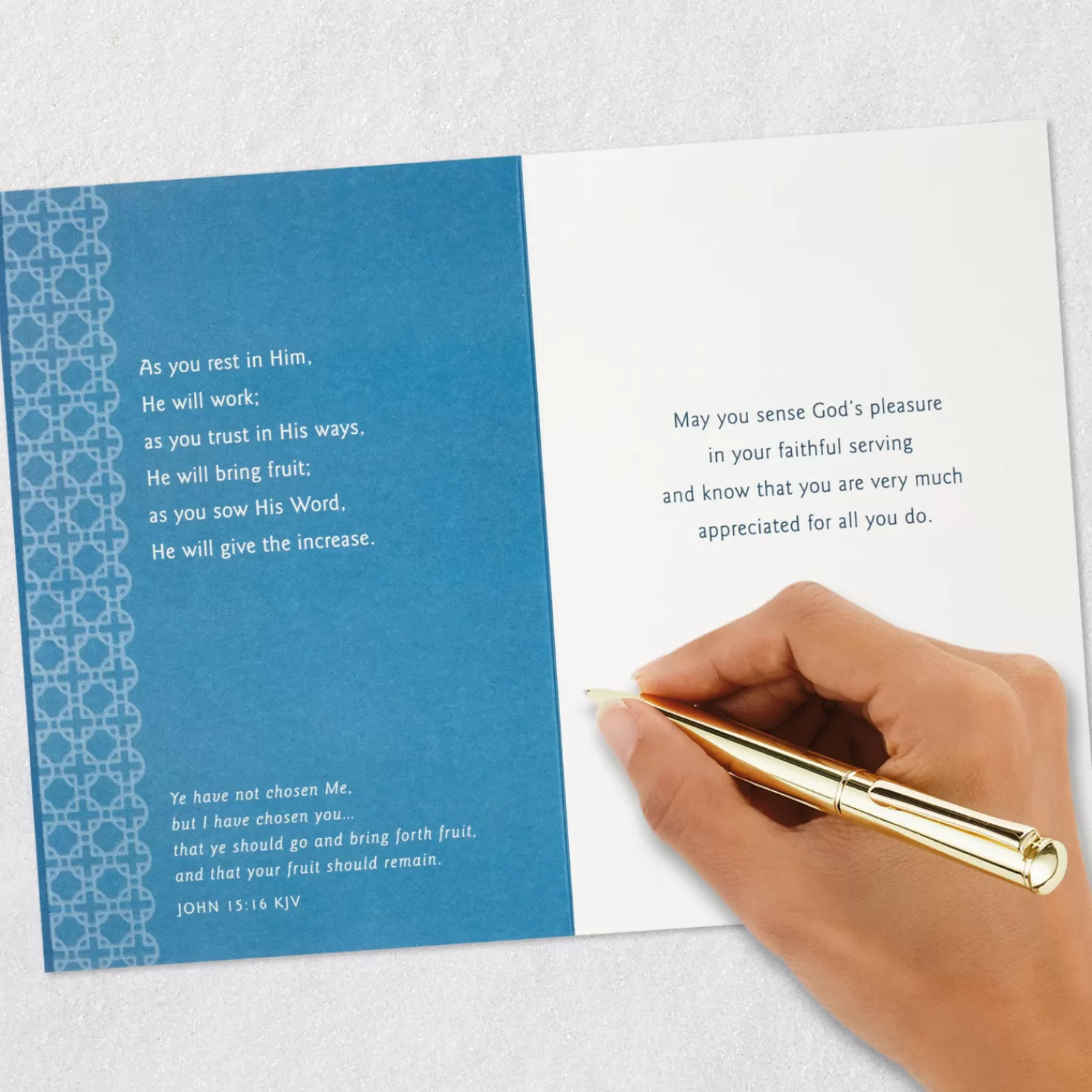 Cheap You Are A Blessing To Many Religious Clergy Appreciation Card Thank You