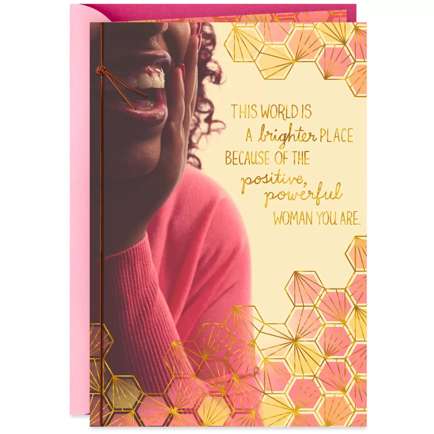 Birthday>Hallmark You Are A Positive, Powerful Woman Birthday Card For Her