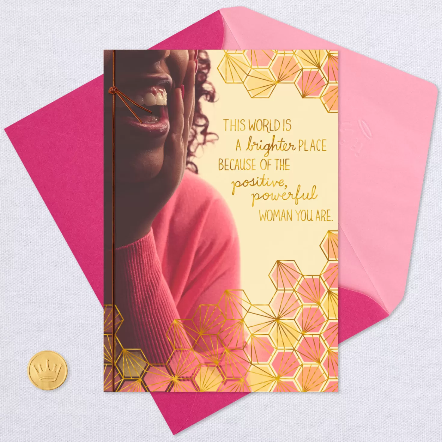 Birthday>Hallmark You Are A Positive, Powerful Woman Birthday Card For Her