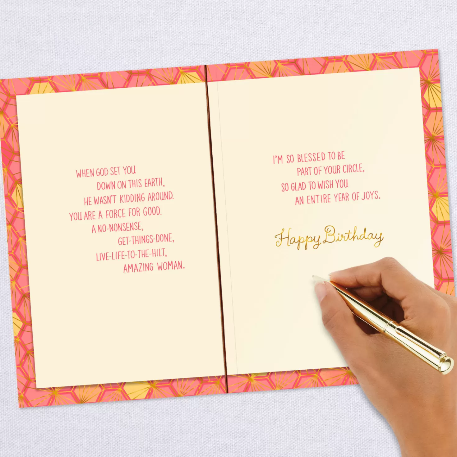 Birthday>Hallmark You Are A Positive, Powerful Woman Birthday Card For Her
