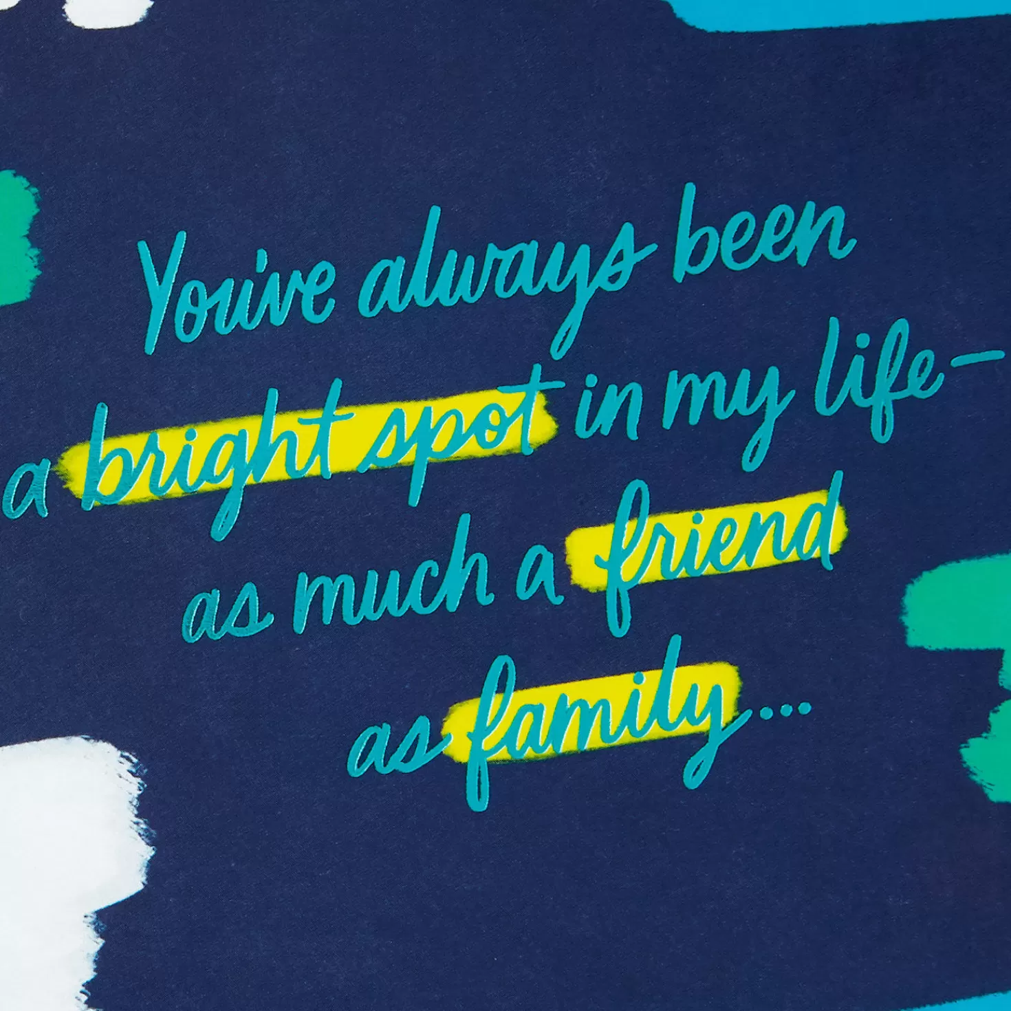Birthday>Hallmark You Are Friend And Family Birthday Card For Cousin