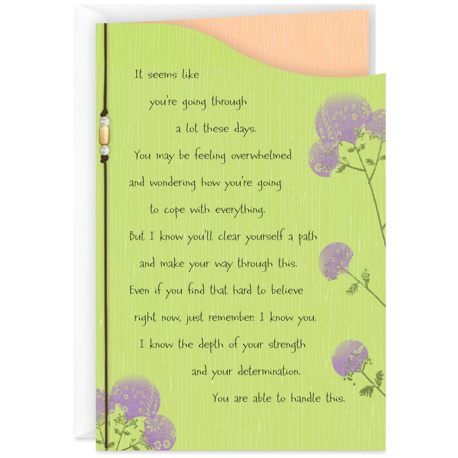 Cheap You Are Strong Encouragement Card Encouragement