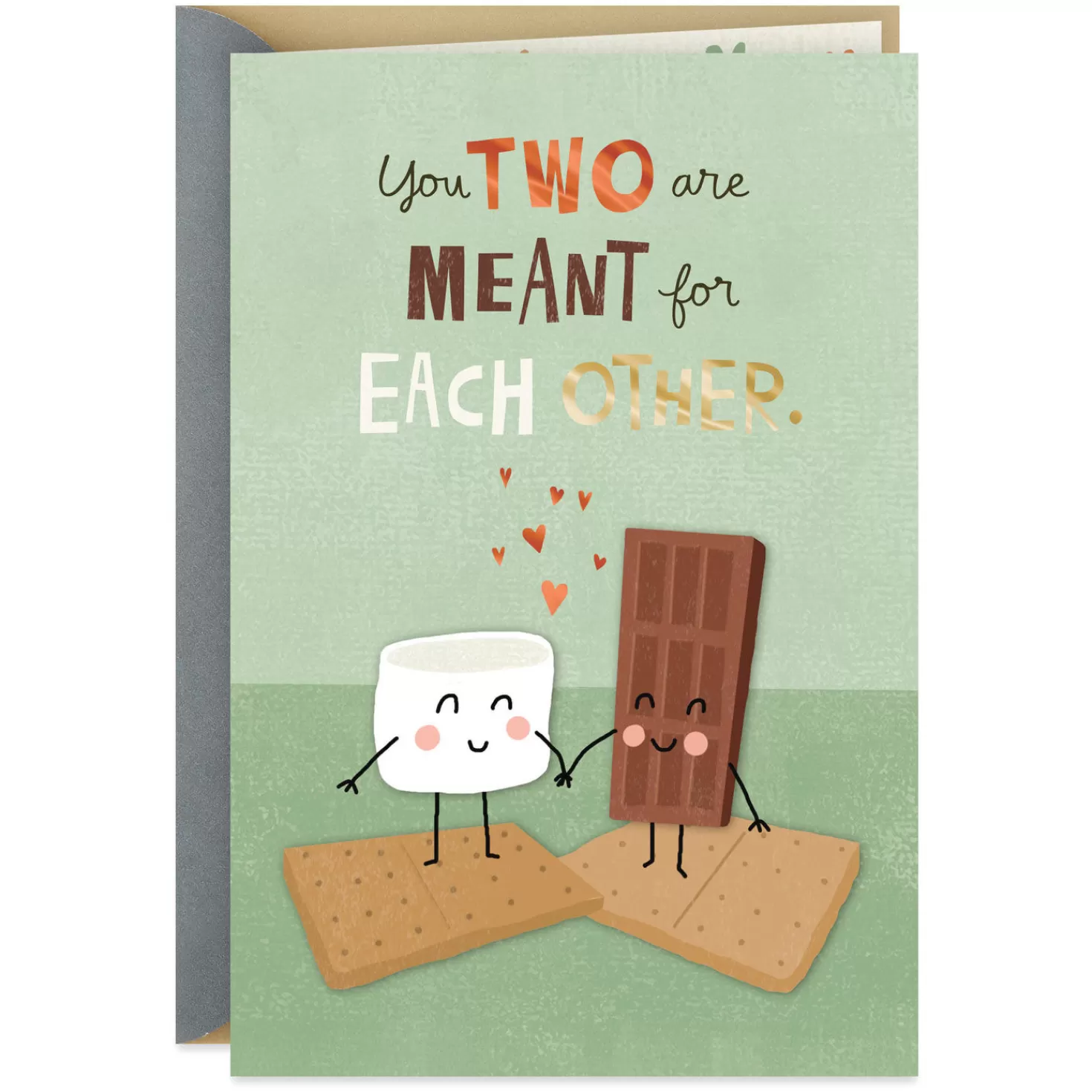Anniversary>Hallmark You Are The Perfect Pair S'Mores Anniversary Card