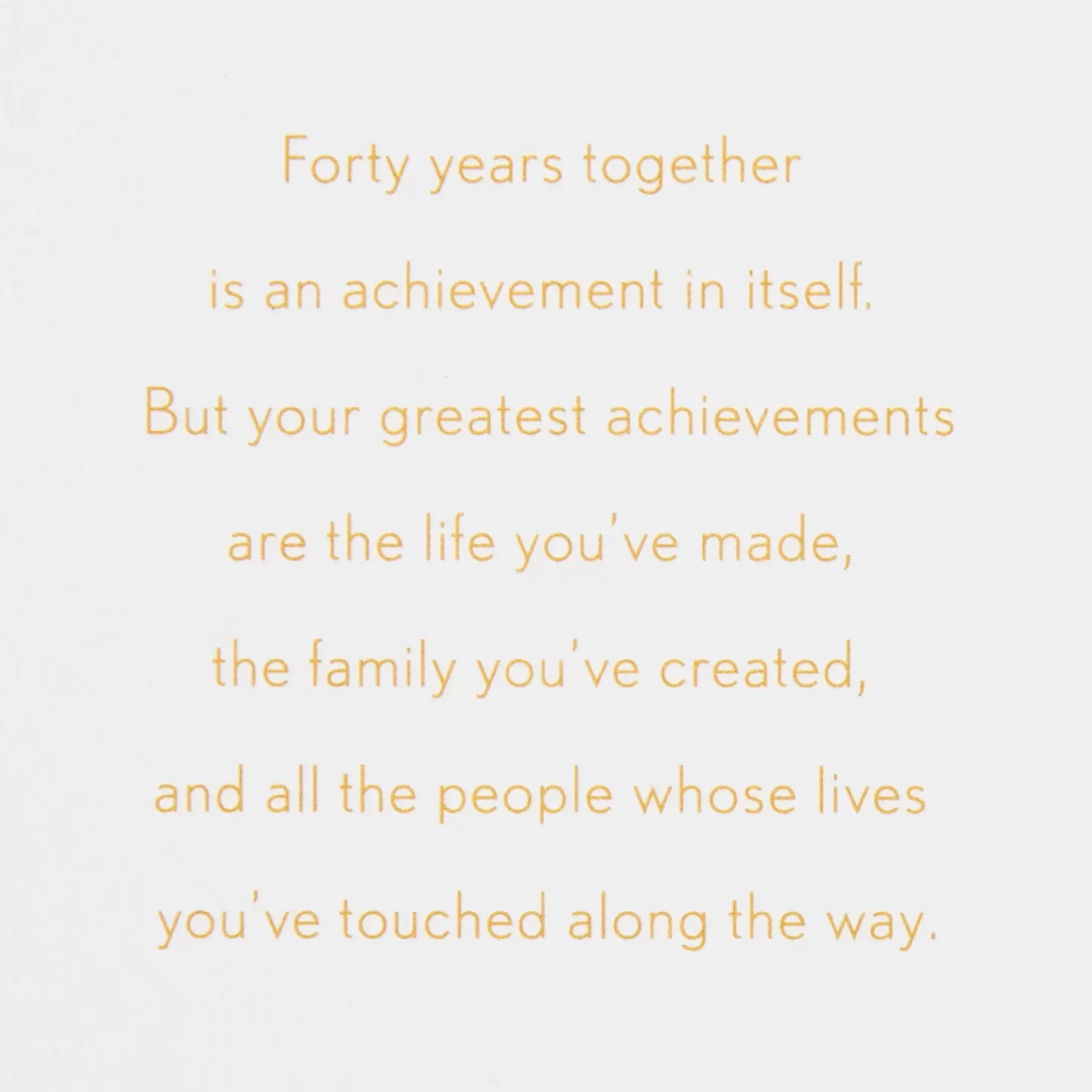 Anniversary>Hallmark You Belong Together 40Th Anniversary Card