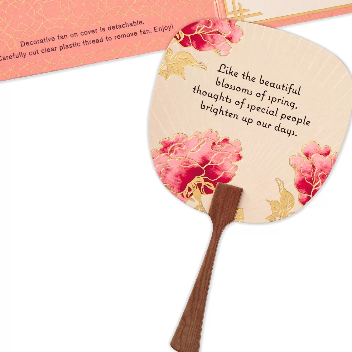Birthday>Hallmark You Brighten Our Days Thinking Of You Card With Fan