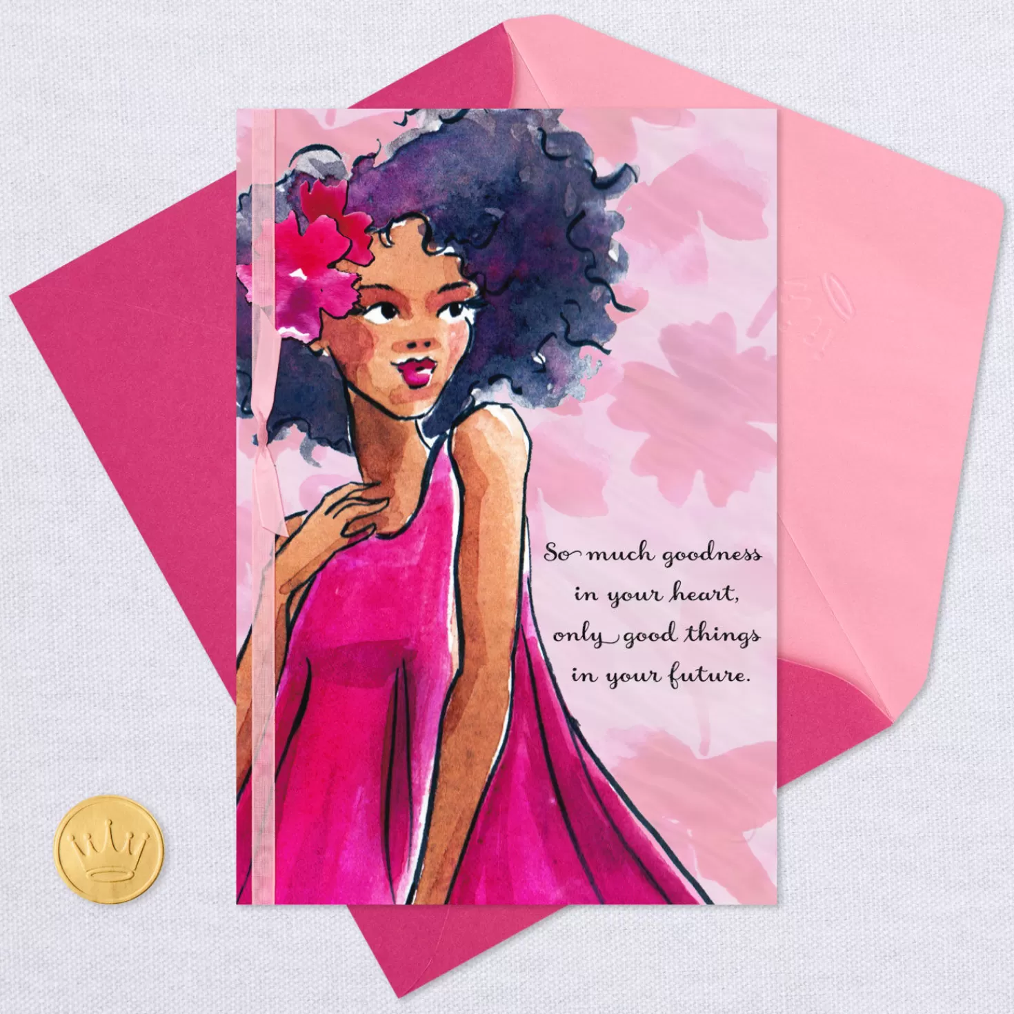 Birthday>Hallmark You Bring A Light To The World Birthday Card