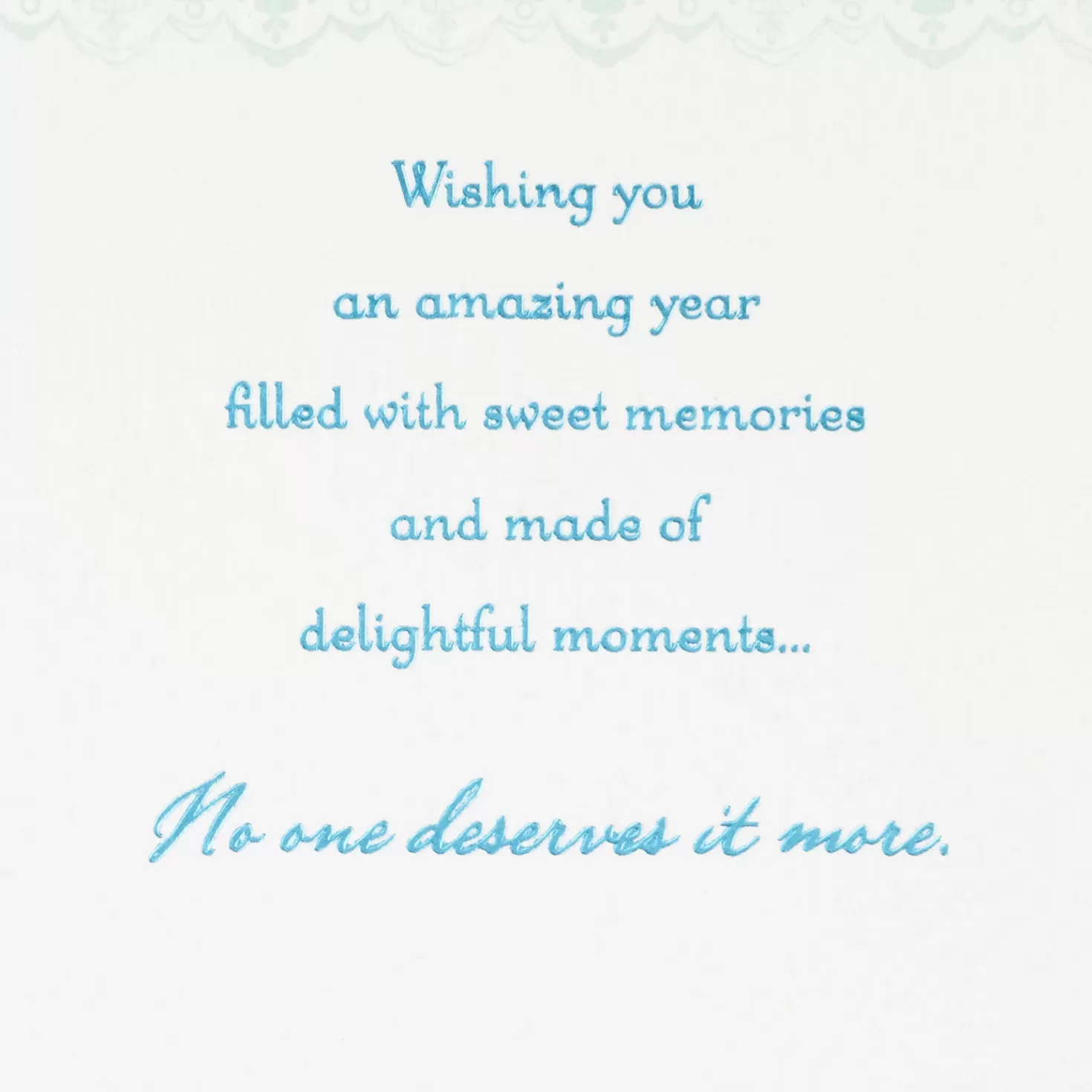 Birthday>Hallmark You Deserve An Amazing Year Birthday Card