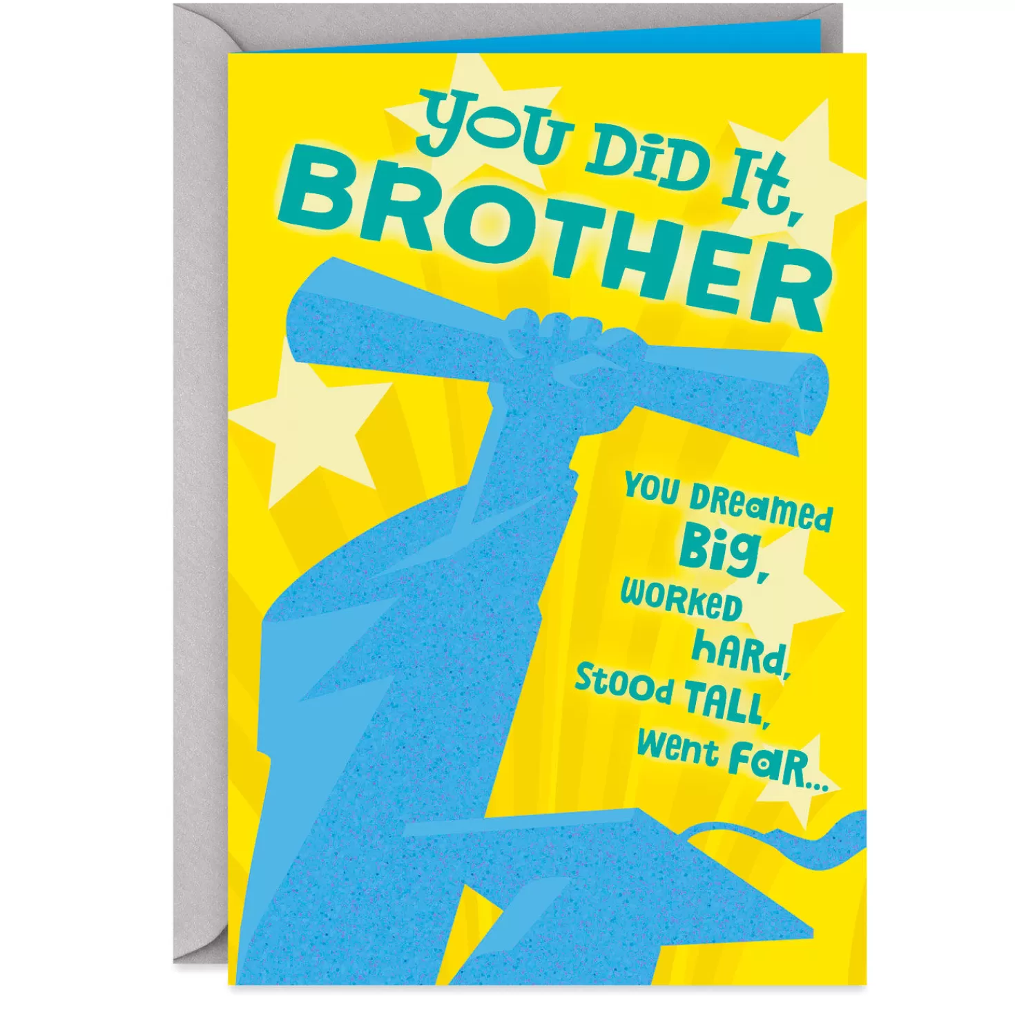 Best You Did It, Brother Graduation Card Graduation