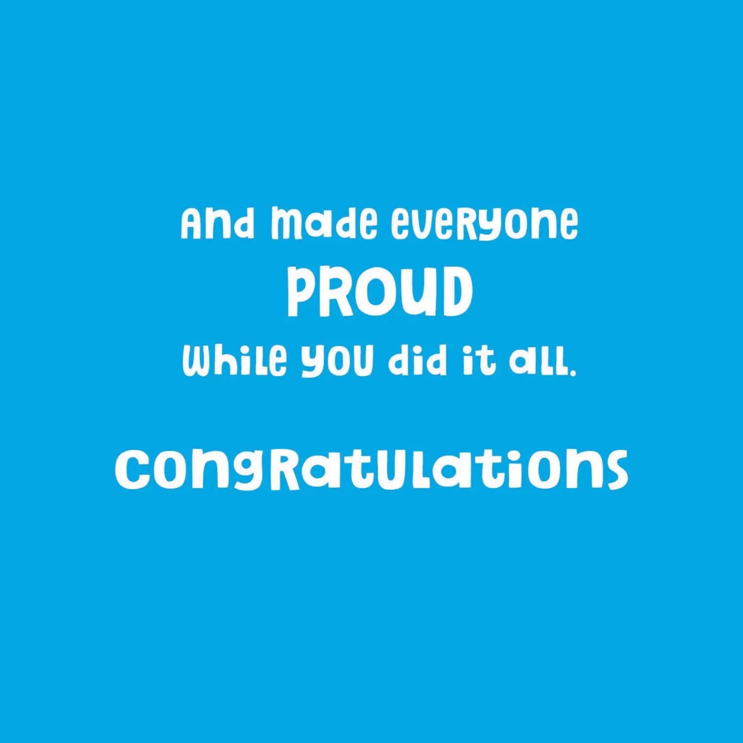 Best You Did It, Brother Graduation Card Graduation