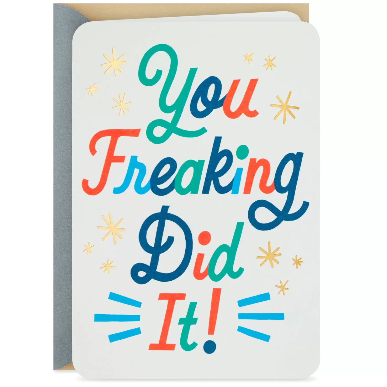Best Sale You Freaking Did It Congratulations Card Graduation