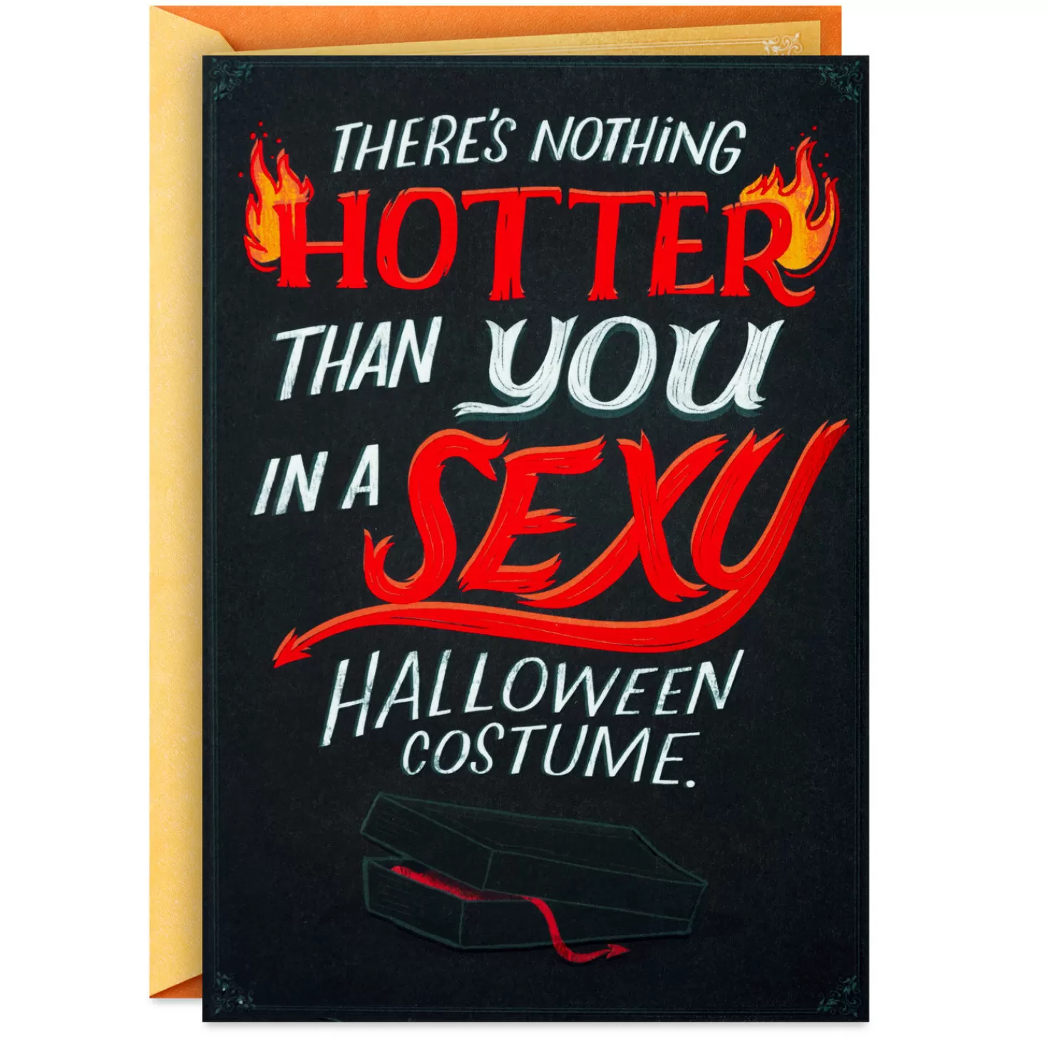 Halloween (10/31)>Hallmark You In A Sexy Costume Romantic Funny Halloween Card