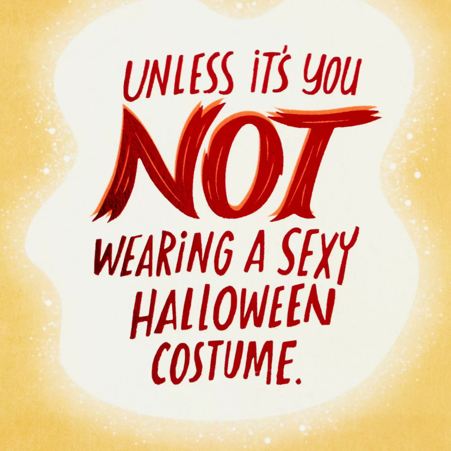 Halloween (10/31)>Hallmark You In A Sexy Costume Romantic Funny Halloween Card