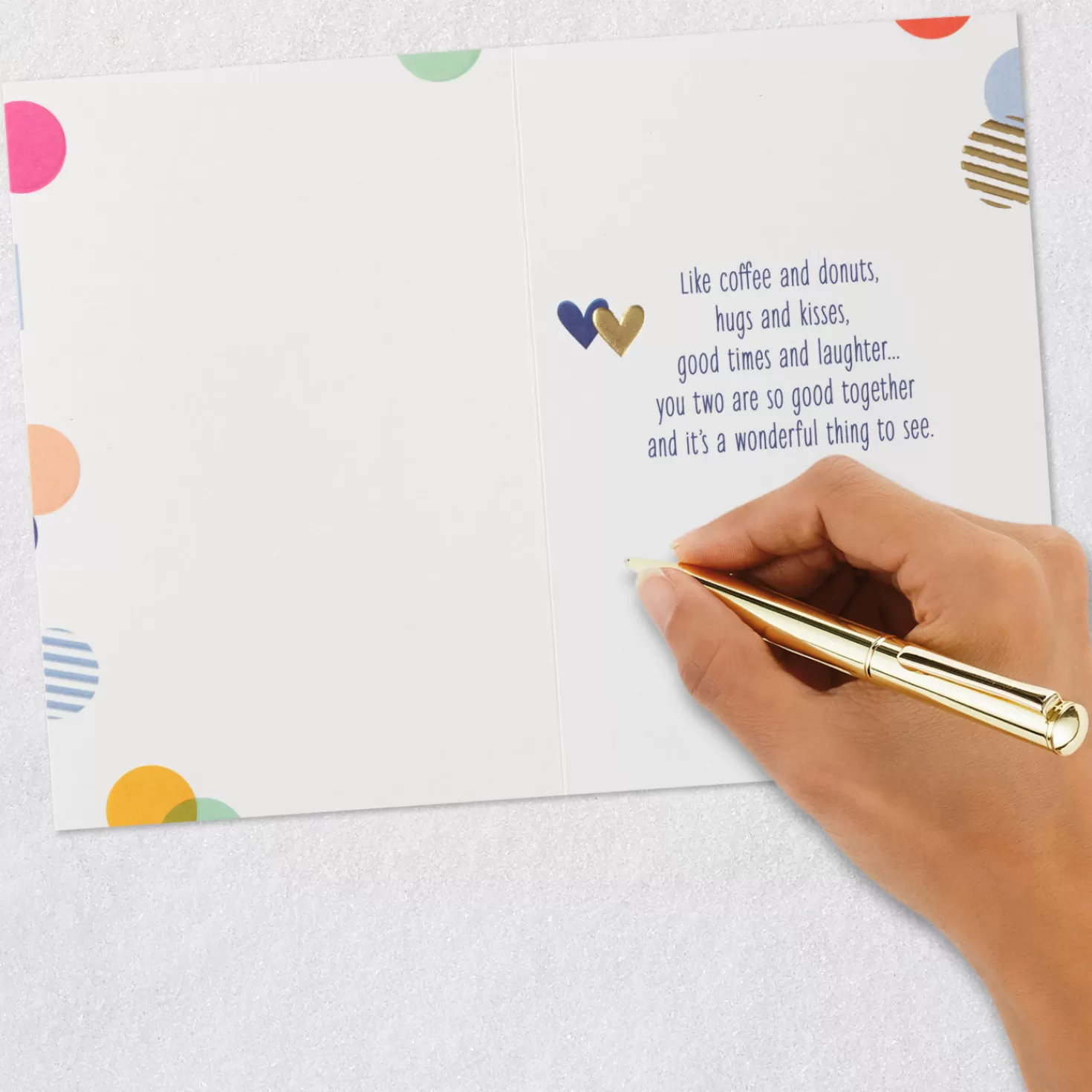Anniversary>Hallmark You Make A Great Pair Anniversary Card For Son And His Love