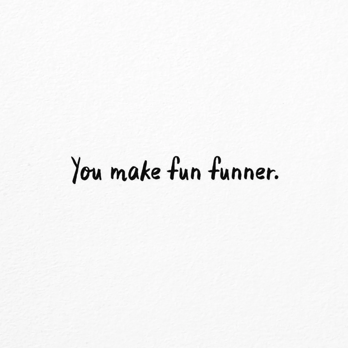 Discount You Make Fun Funner Skating Flamingo Card Encouragement