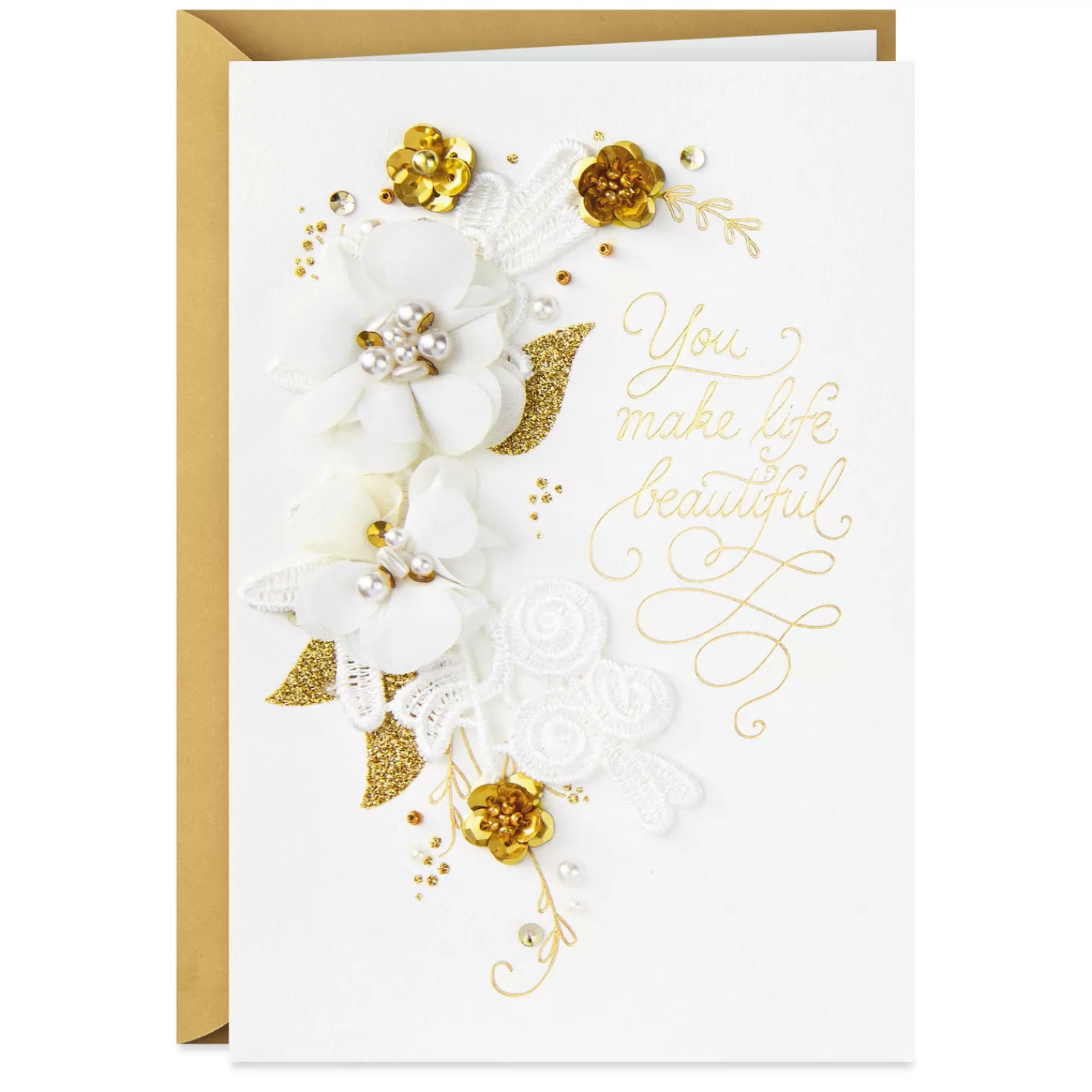 Anniversary>Hallmark You Make Life Beautiful Anniversary Card