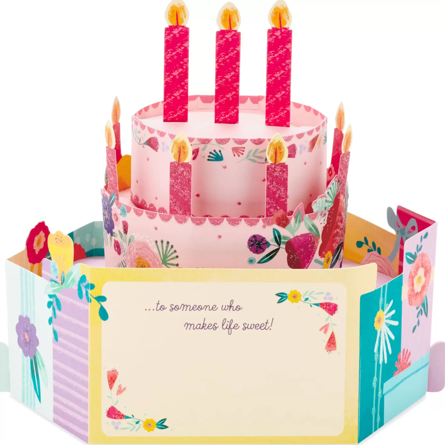 Birthday>Hallmark You Make Life Sweet 3D Pop-Up Birthday Card
