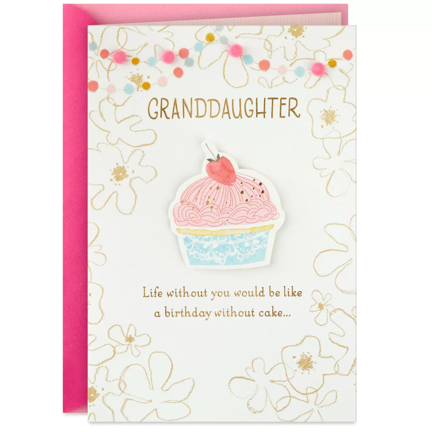 Birthday>Hallmark You Make Life Sweet Birthday Card For Granddaughter