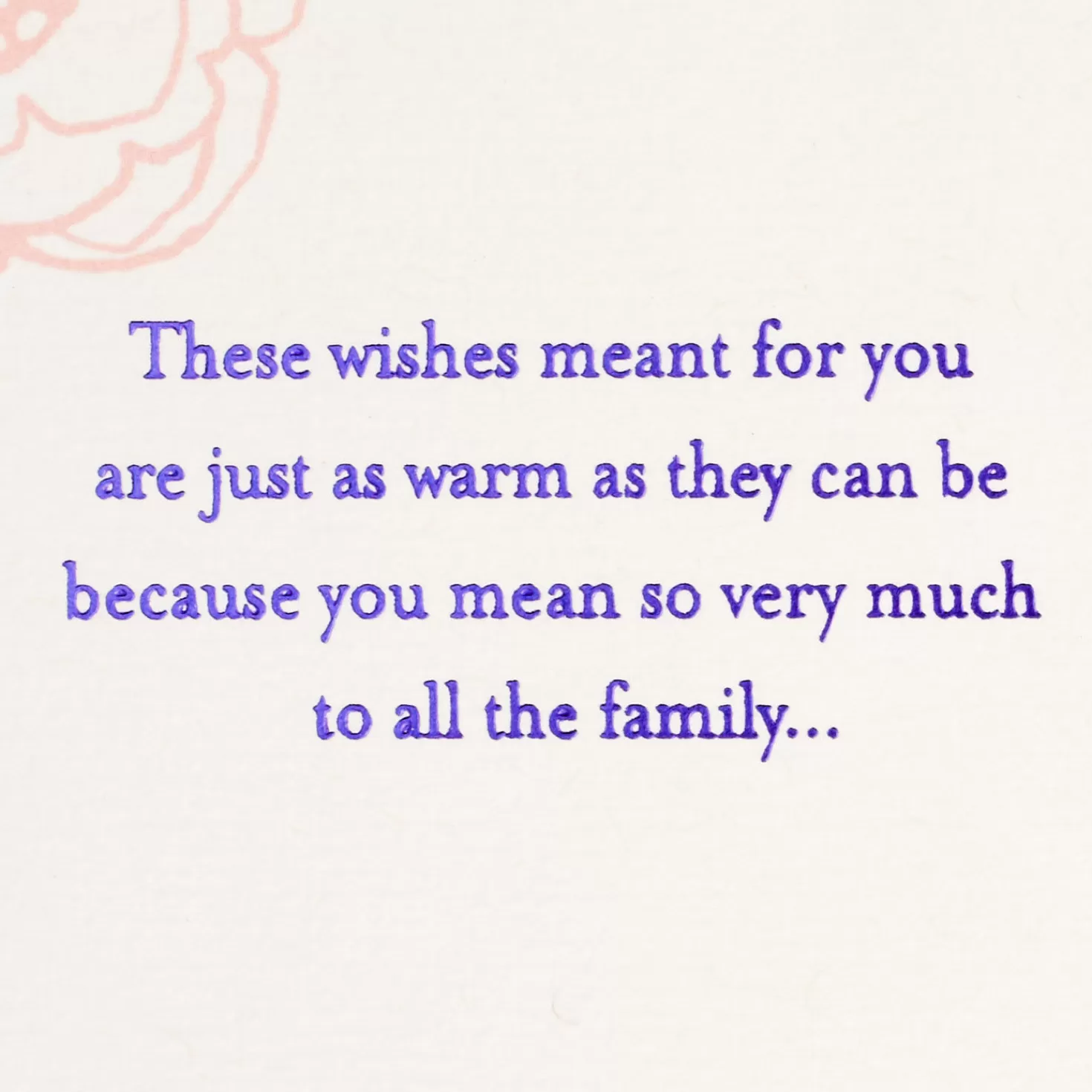 Birthday>Hallmark You Mean So Much To The Family Birthday Card For Grandmother