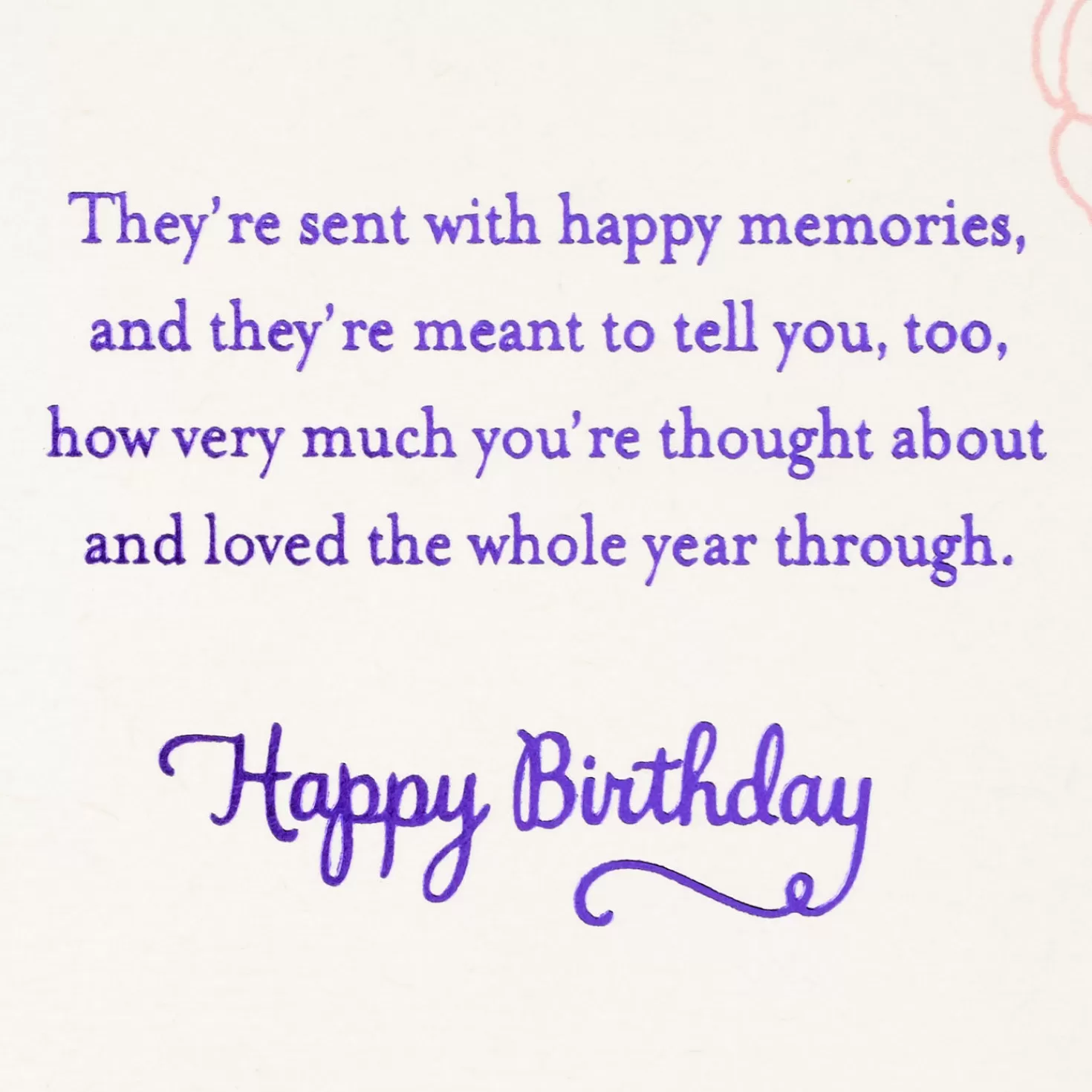 Birthday>Hallmark You Mean So Much To The Family Birthday Card For Grandmother