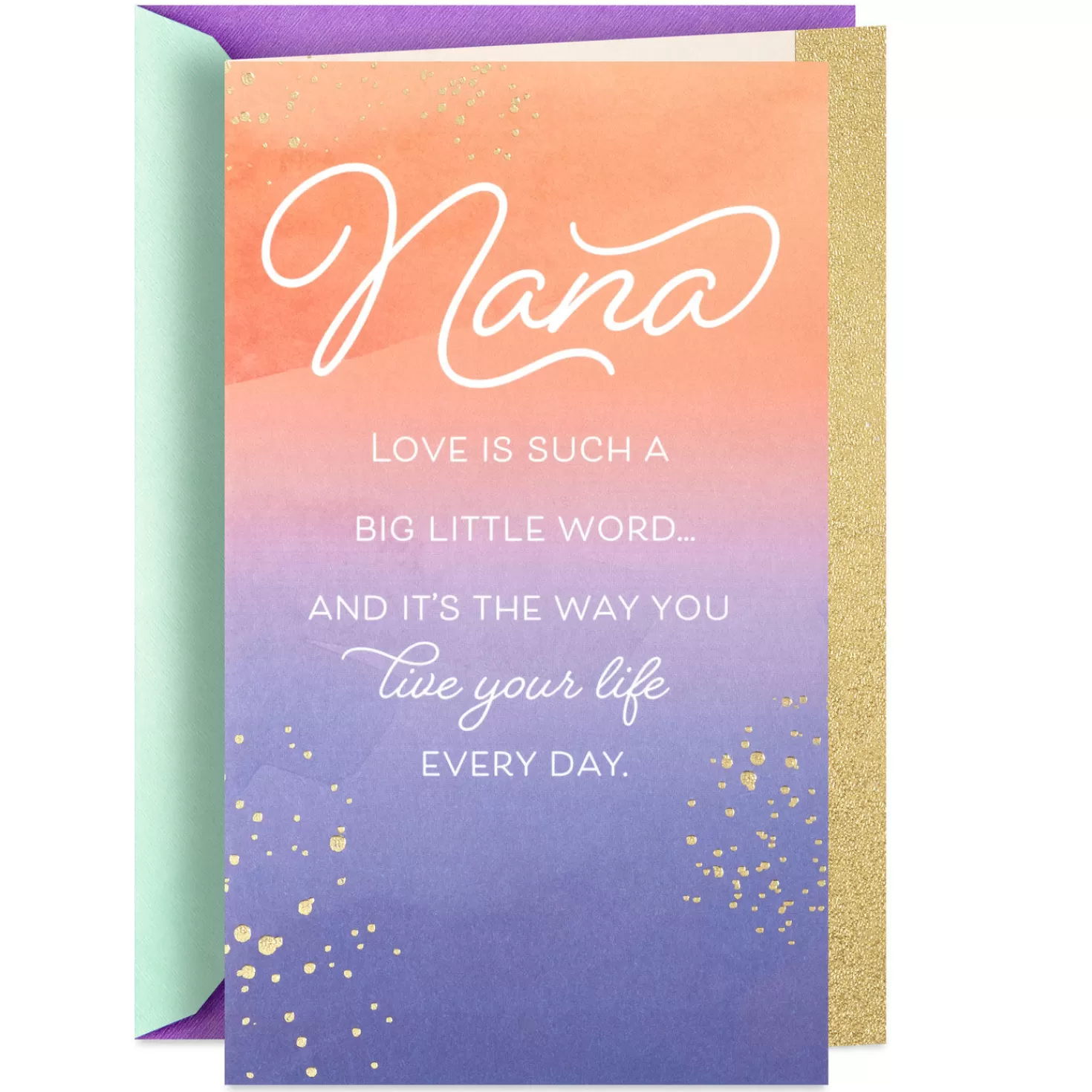 Birthday>Hallmark You Mean So Much To This Family Birthday Card For Nana