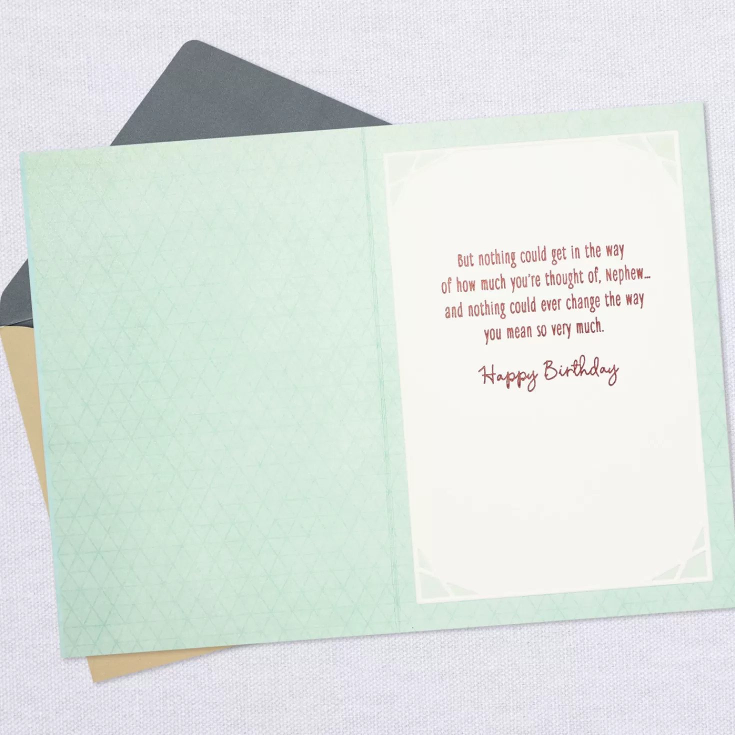 Birthday>Hallmark You Mean So Very Much Birthday Card For Nephew